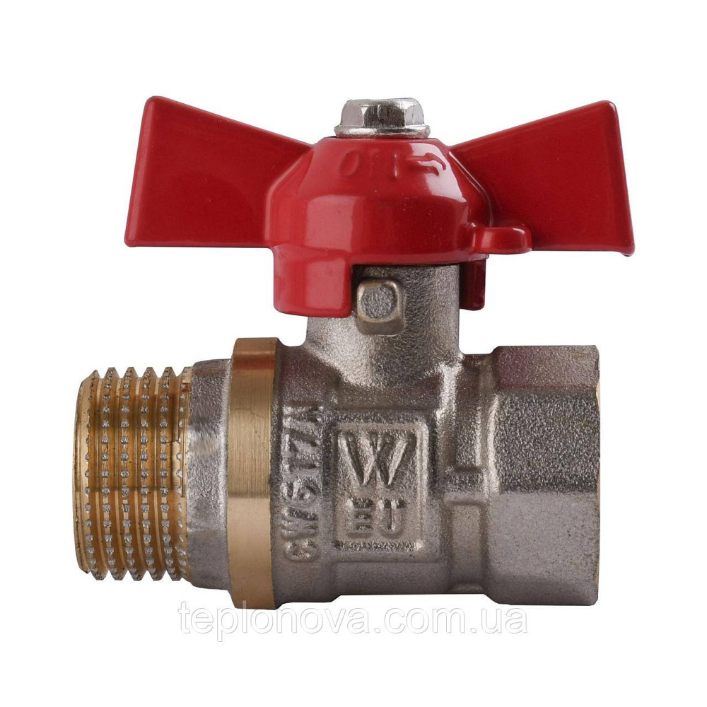 Кран шаровый прямой WATER VALVE 3/4″ НВ КБ NV-V Q002 Черновцы - изображение 2
