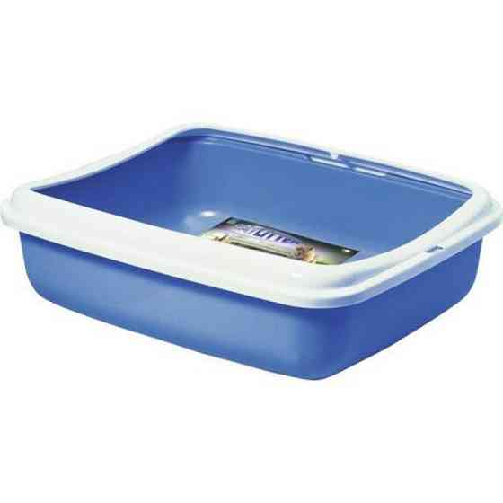 Відкритий туалет для котів Junior з лопаткою, розмір 38 x 28 x 10.5 см Київ