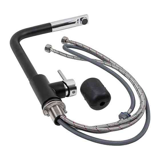 Кухонний змішувач з висувною лійкою VALESO Q411MB Коломыя