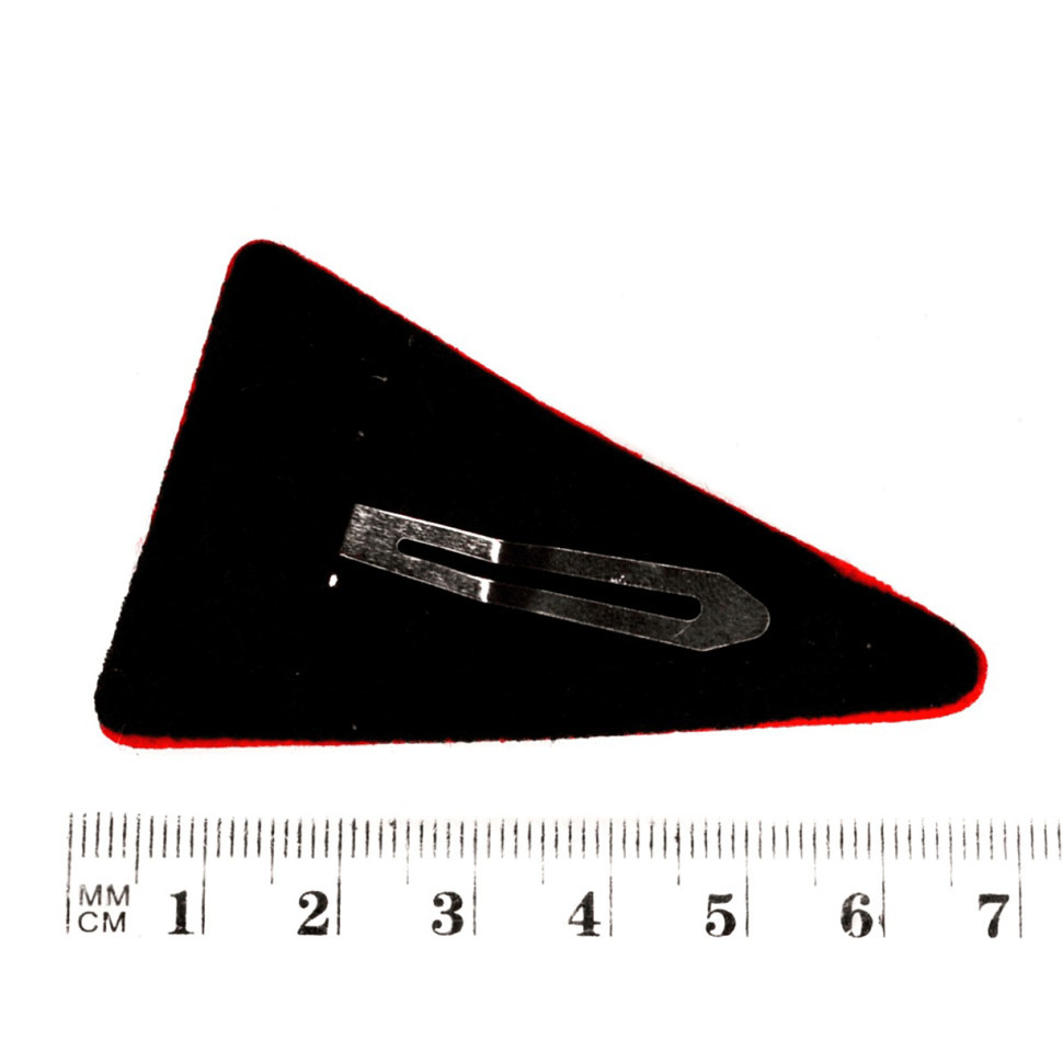 Затискач для волосся Кавун у камінні 1200-203-4, 2 шт Вінниця - фото 2