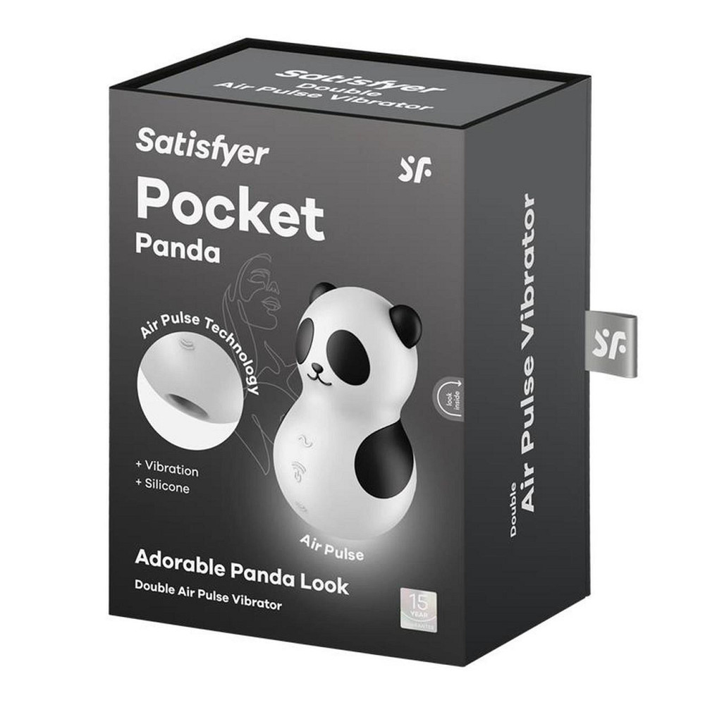 Вакуумний стимулятор - Satisfyer Pocket Panda Sex Aura Київ - фото 7