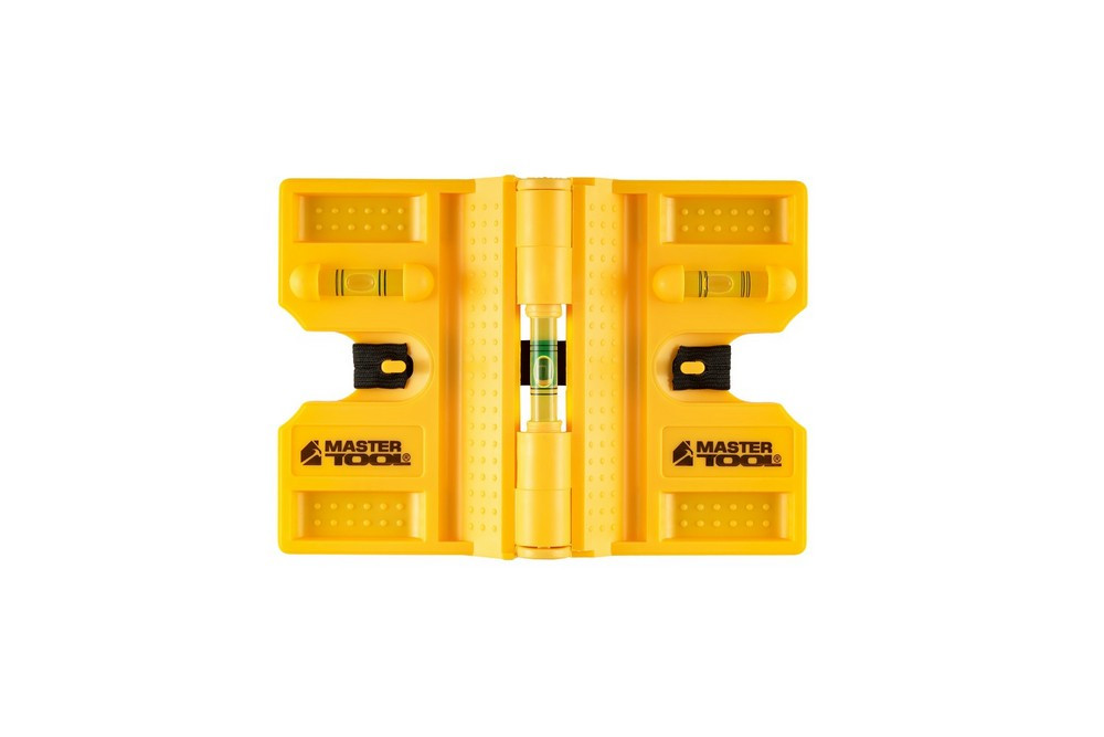 MASTERTOOL Рівень кутовий складаний MASTERTOOL POSTPOS з шарніром 90°-180° 3 капсули 4 магніти Коломия - фото 5