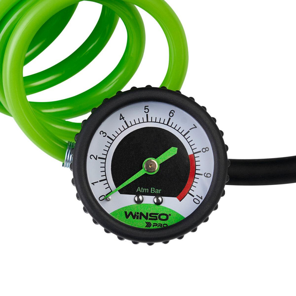 Компрессор автомобильный Winso Pro Heavy Duty 12В, 10 Атм, 90 л/мин с зажимами АКБ 136000 Киев - изображение 4