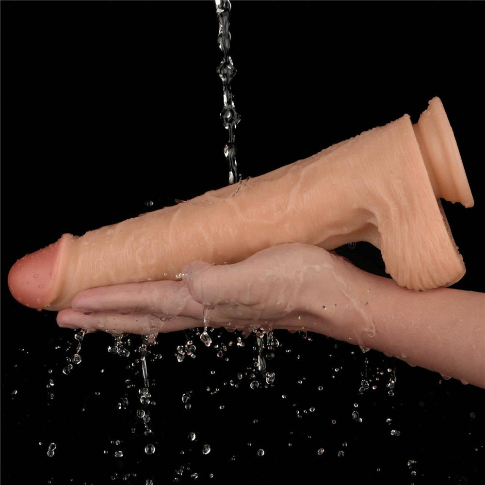 Реалистичный вибратор - Vibrating Power Basics Cock 11