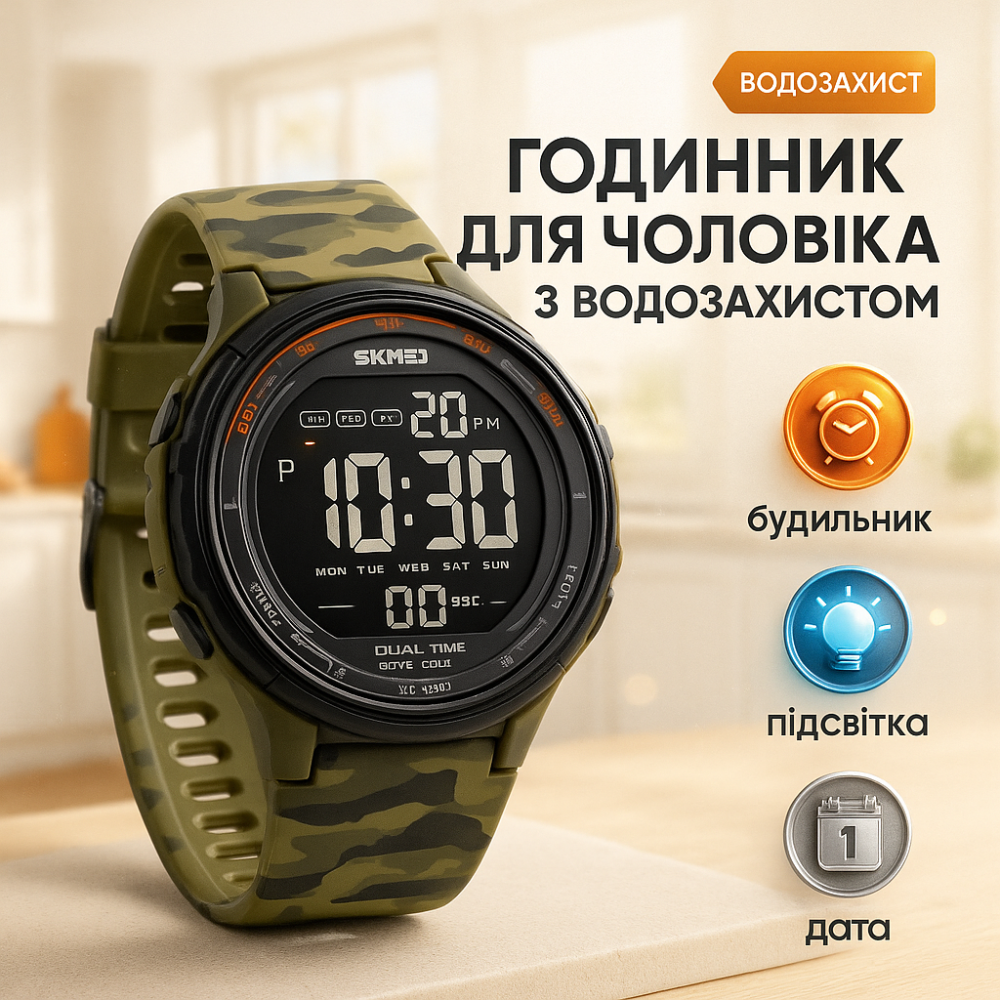 Качественные спортивные часы, Надежные мужские наручные часы Армейские мужские хорошее качество GQ-13 Львов - изображение 18