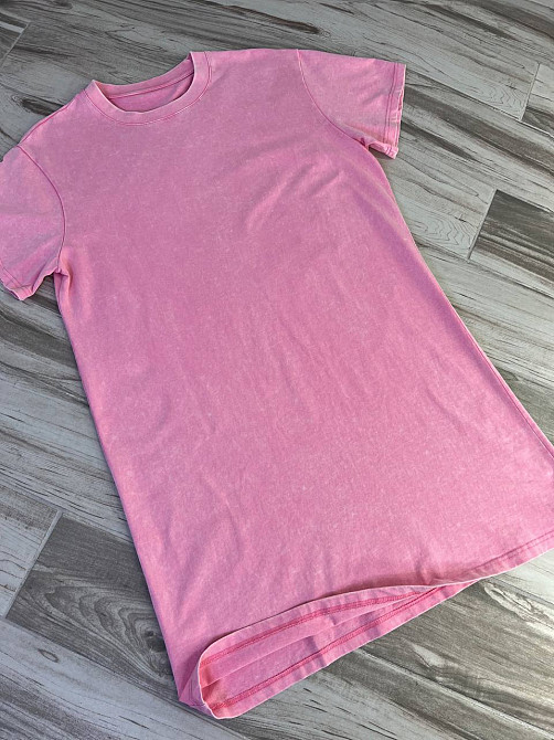 Сукня-футболка жіноча A-N 2666-1 тай-дай оверсайз, рожевий, one size Київ - фото 14
