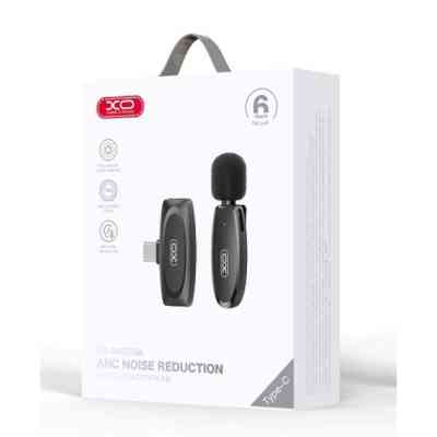 Микрофон XO MKF08A з придушенням шуму Type-C Black (XO-MKF08A-TC) Винница