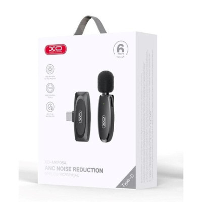 Микрофон XO MKF08A з придушенням шуму Type-C Black (XO-MKF08A-TC) Винница - изображение 3