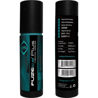 Термопаста Iceberg Thermal FUZEIce Plus 7g (BLACKICEP8G-00A) Винница - изображение 4