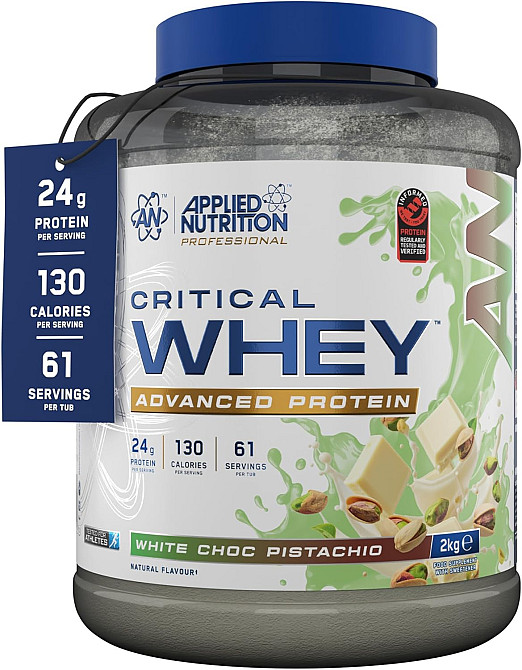 Протеїн Applied Nutrition Critical Whey 2000 р, White Chocolate Pistachio Луцьк - фото 1