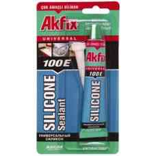Силікон 50мл прозорий Akfix 100Е Житомир