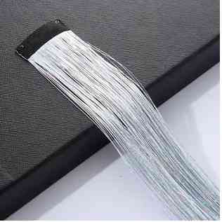 Прядь на волосы серебристая Киев