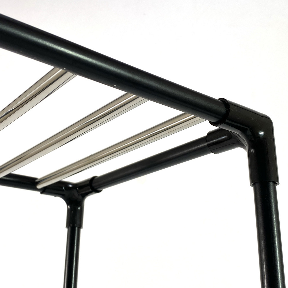 Підставка під квіти Kroky Quatro металева чорна. Висока підставка під 4 вазони. Борисполь - изображение 9