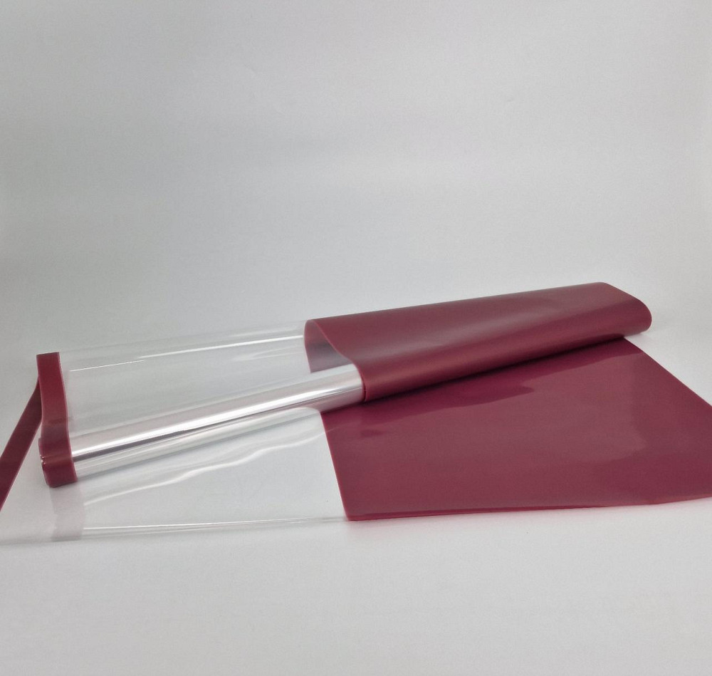 Плівка для квітів Кайма Рулон 10 м Тонування з облямівкою (17) (h700) No16 Темно-вишневий (1 шт.) Харків - фото 1