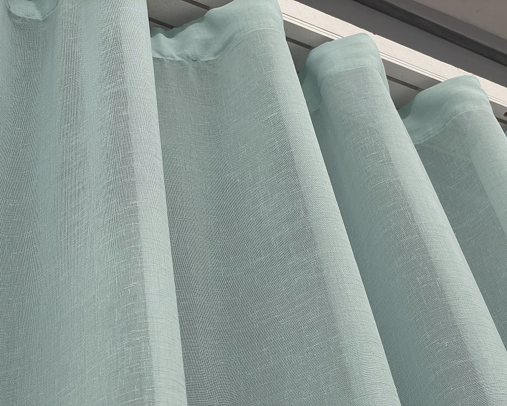 Тюль VR-Textil 1311т Мікро-льон Блакитний 250х270 см (43-173) Київ - фото 8