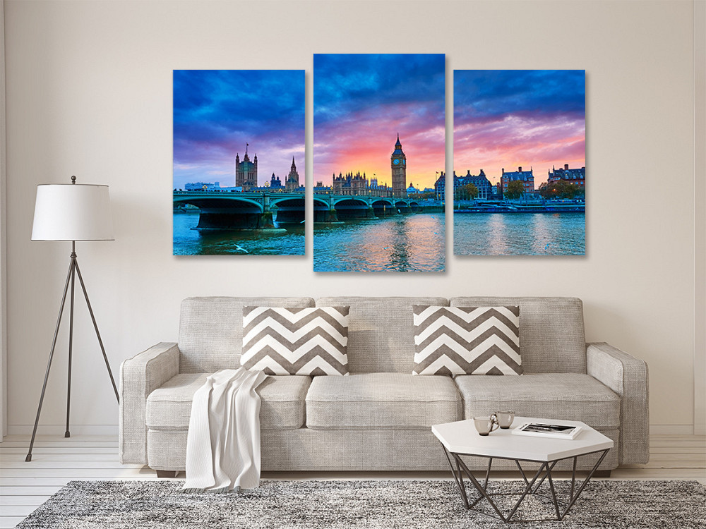 Модульная картина в гостиную / спальню   Велика Британія   Art-730_3 Киев - изображение 2
