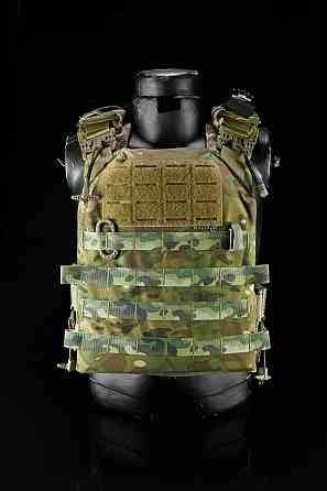 Тактическая плитоноска жилет с быстрым сбросом Cordura 1000D с IRR обработкой (без плит) Мультикам Винница