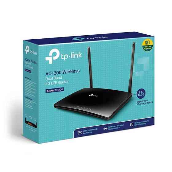 Бездротовий маршрутизатор TP-Link Archer MR400 ( Black ) Харків