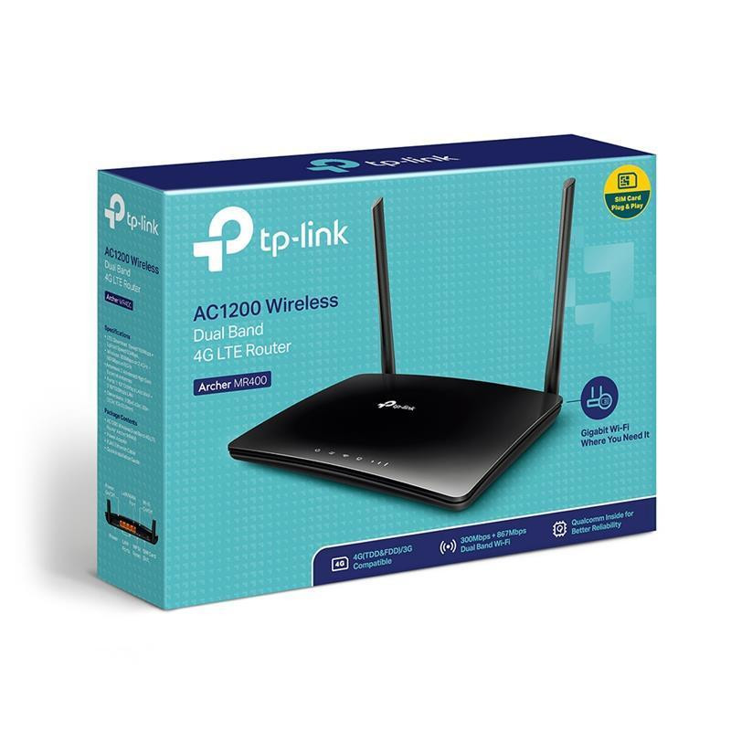 Бездротовий маршрутизатор TP-Link Archer MR400 ( Black ) Харьков - изображение 6