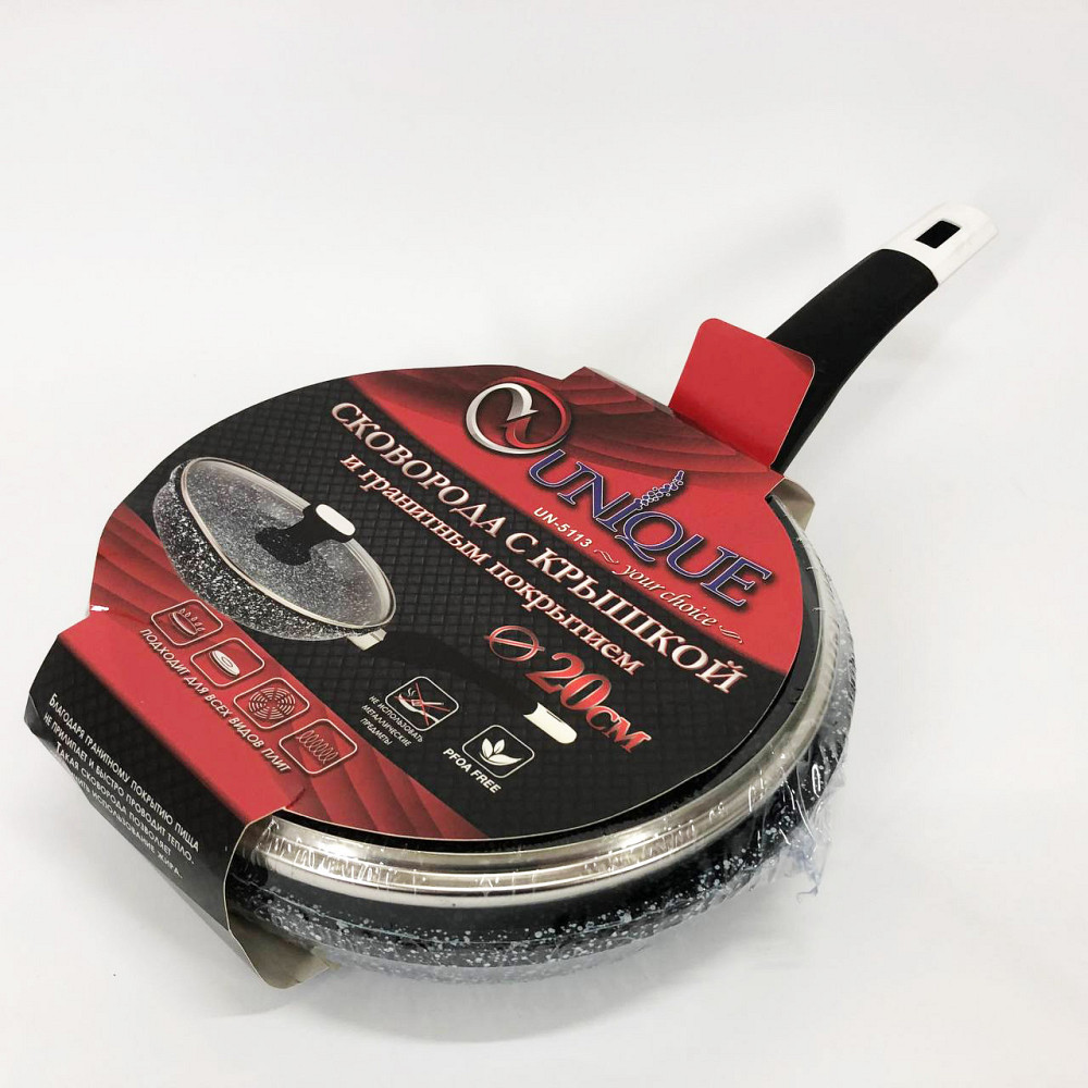 Сковорода для индукционного приготовления, Кулинарная сковорода с антипригарным покрытием RD-40 Львов - изображение 9