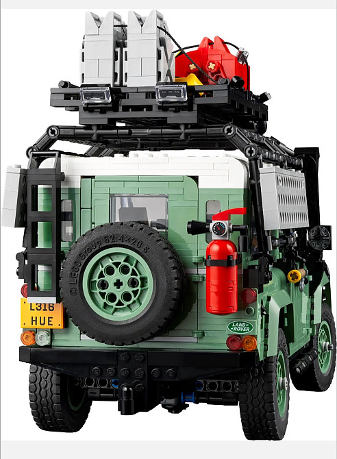 Конструктор машика  Land Rover Retro Defender 90   2336 (деталей)маштаб 1:10 Лендровер класік Киев - изображение 9
