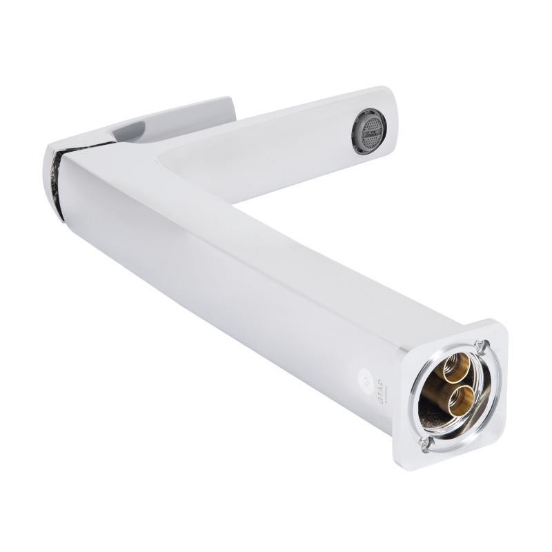 Смеситель для раковины Qtap Tern QTTER269CRM47585 (k30), однорычажный, высокий, Chrome Харьков - изображение 5