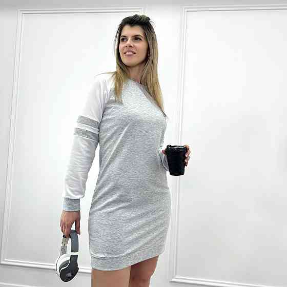 Спортивна сукня з двонитки "Sesilia" оптом | Батал Київ