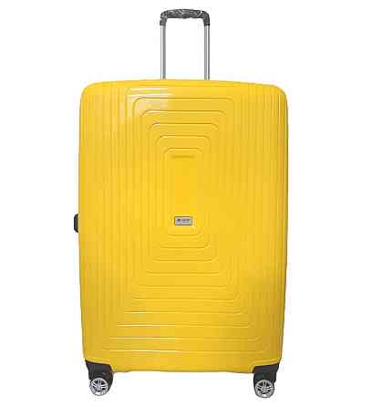 Чемодан пластиковый AIRTEX 241 большой 78 см желтый Киев