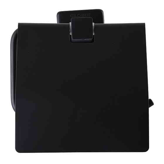 Тримач для туалетного паперу Globus Lux BQ9410 чорний матовий SUS304 Тернопіль