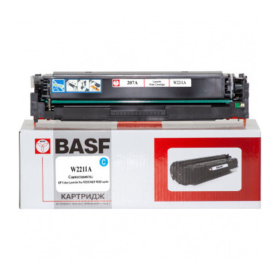 Картридж BASF HP CLJ M255, MFP M282/M283 , W2211A Cyan 1250ст (BASF-KT-W2211A) Винница - изображение 1