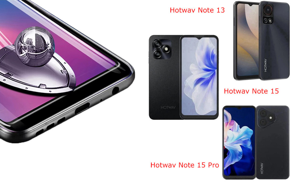 Захисне скло DefenzoGlass для Hotwav Note 13, Note 15, Note 15 Pro – подвійна міцність Київ - фото 2