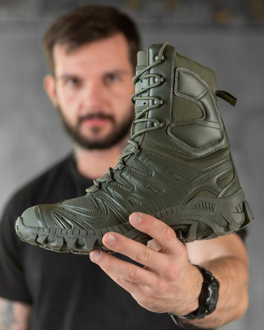 Тактичні туфлі prometey ОЛІВА ТР6453 Одеса - фото 6