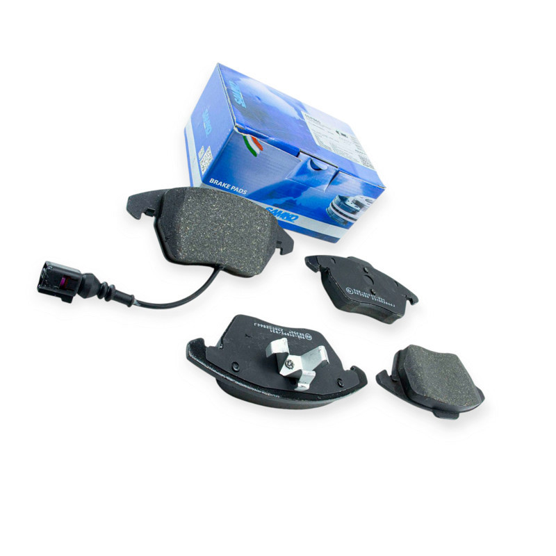 Колодки передні Фольцваген Кадді III 03- (вушка вниз) гальмівні Мукачево - фото 1