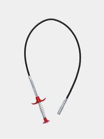 Тросик для чистки раковины с щипцами, Трос коготь щуп для чистки труб раковины канализации с щипцами 100см Винница