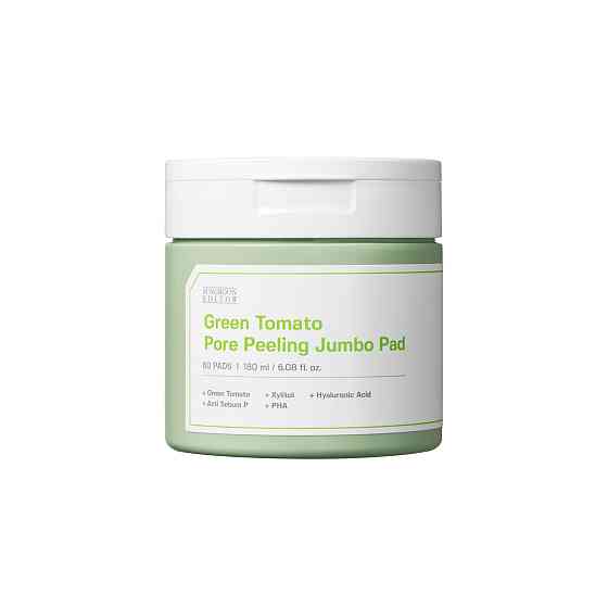 Пилинг-педы для лица Green Tomato Pore Peeling Jumbo Pad Sungboon Editor 60 шт/180 мл Киев