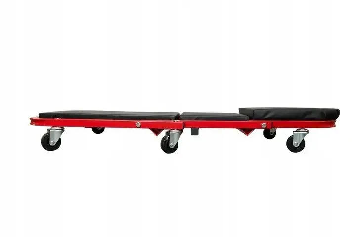 Лежак та крісло на колесах для слюсаря AL-FA AL08802 –, 2 в 1, зручний для СТО, Чехія Львів - фото 2