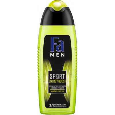 Гель для душа Fa Men Sport Взрыв свежести 400 мл (9000100781374) Винница