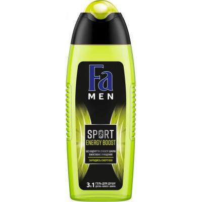 Гель для душа Fa Men Sport Взрыв свежести 400 мл (9000100781374) Винница - изображение 1