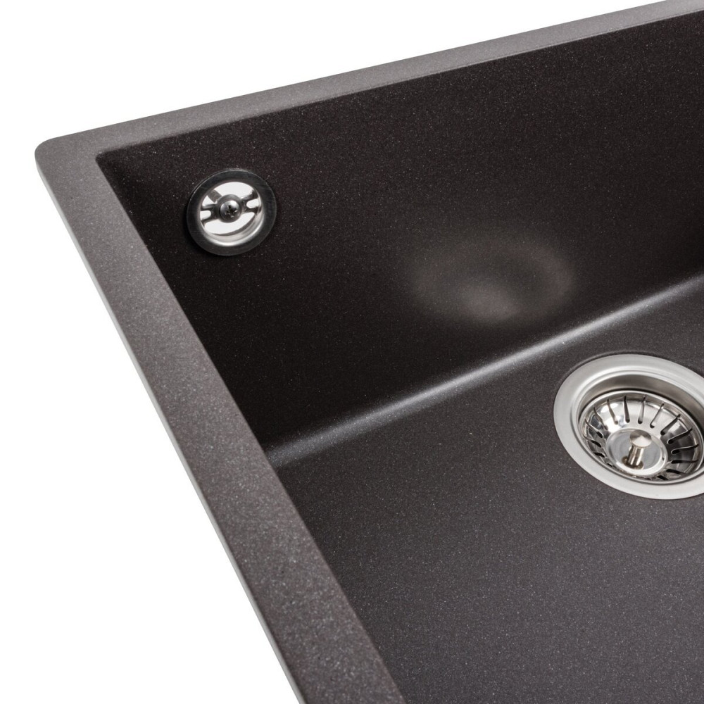 VALESO Гранітна мийка для кухні VALESO 5444 OASIS матовий Гренадін Киев - изображение 5