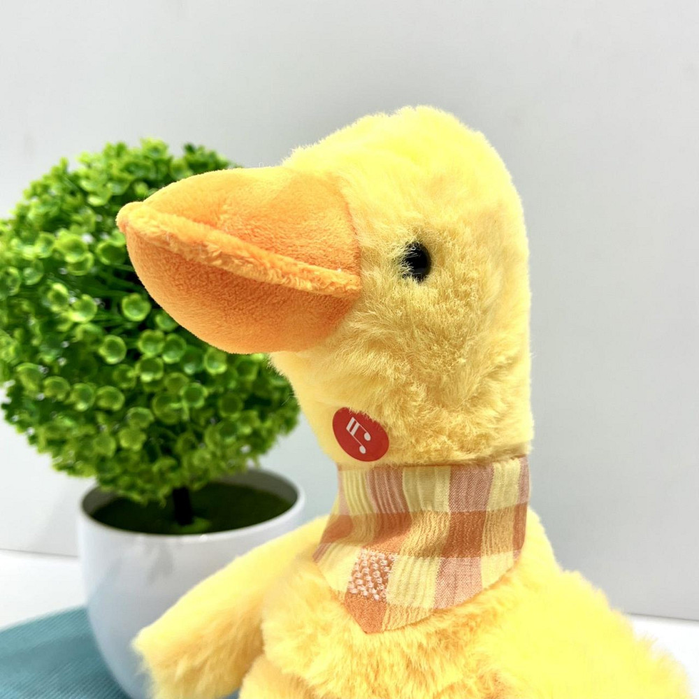 Іграшка Гусак Музична ходить повторювачка Жовтий (777-2) Чернігів - фото 4