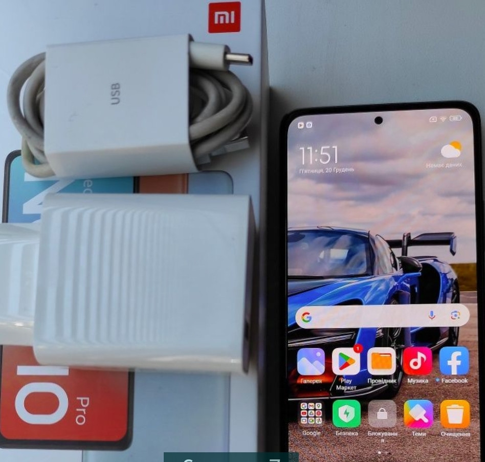 Смартфон Xiaomi Redmi Note 10 PRO 6/128GB Glacier Blue. Київ - фото 2