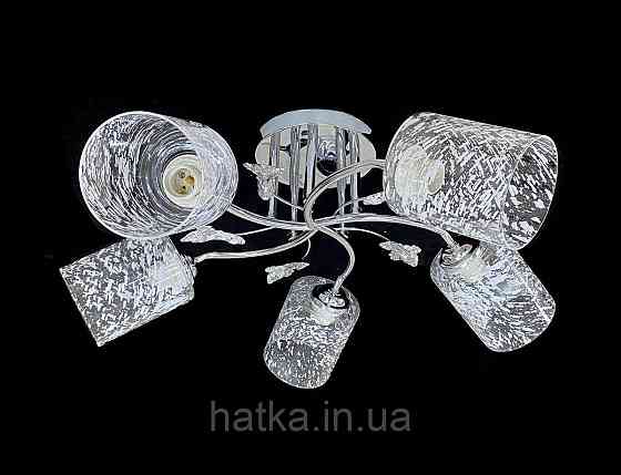 Потолочная Люстра на 5 плафонов VALESO 2378B/5 (Хром) Киев