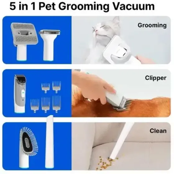 Набор для ухода и груминга с пылесосом PetChois GV1 Коломия