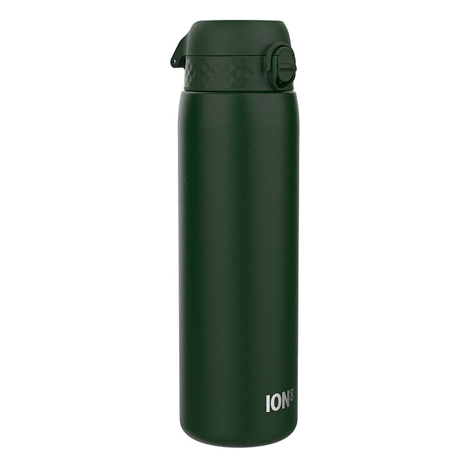 Пляшка для води металева ION8 1200 мл. Stainless Steel , Dark Green Каменское - изображение 1