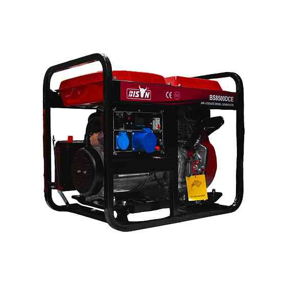 Дизельний генератор BISON BS8500DCE максимальна потужність 6.5 кВт Киев