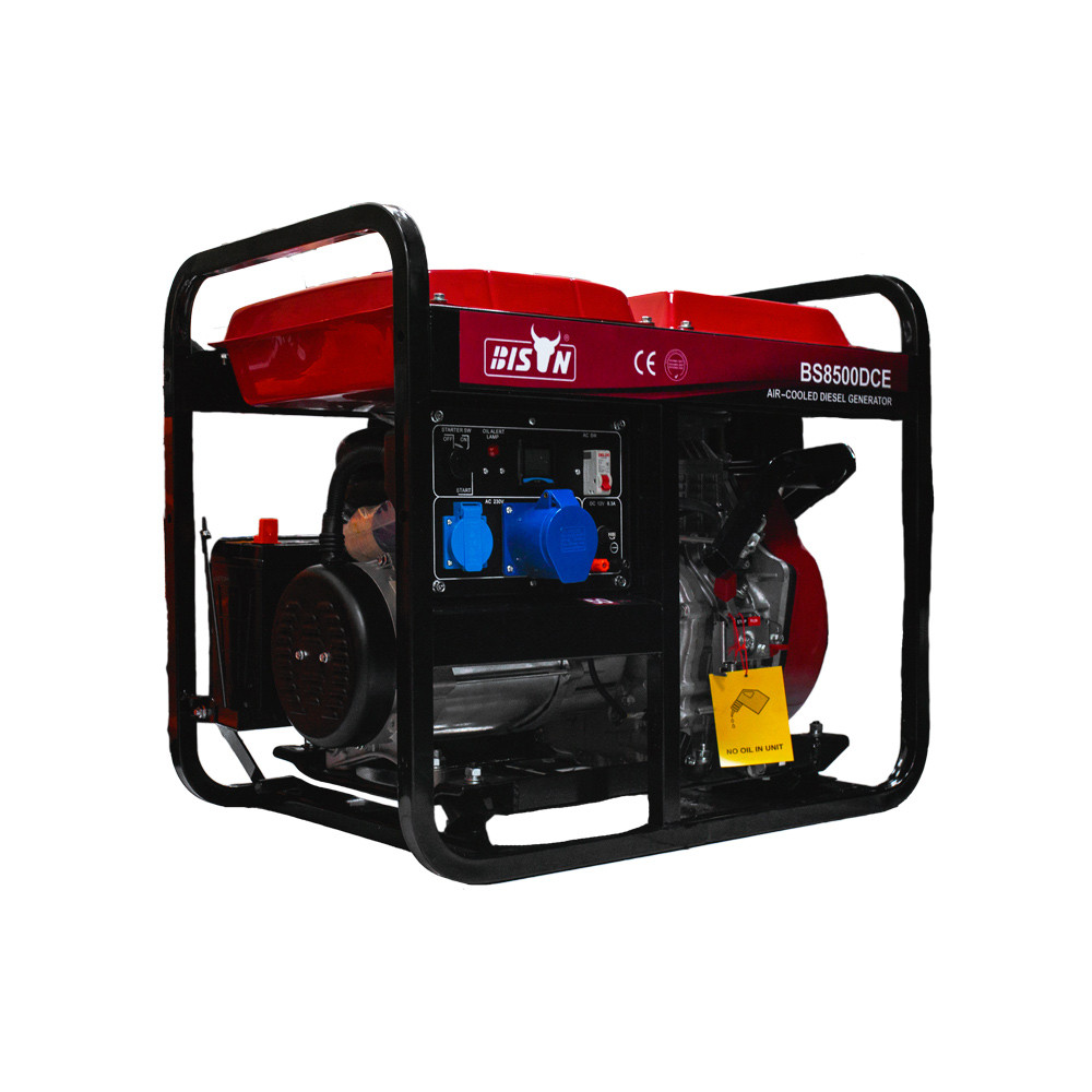 Дизельний генератор BISON BS8500DCE максимальна потужність 6.5 кВт Київ - фото 2