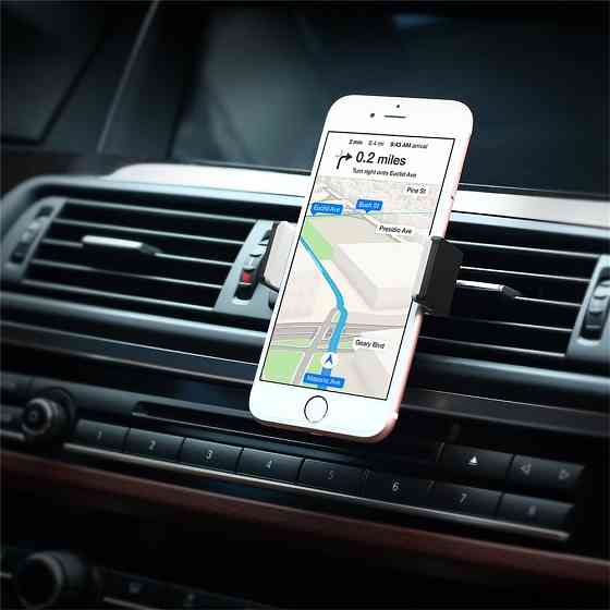 Автомобільне кріплення для смартфона 4.0-6.0" (На решітку) LP120  Ugreen Чорне Винница