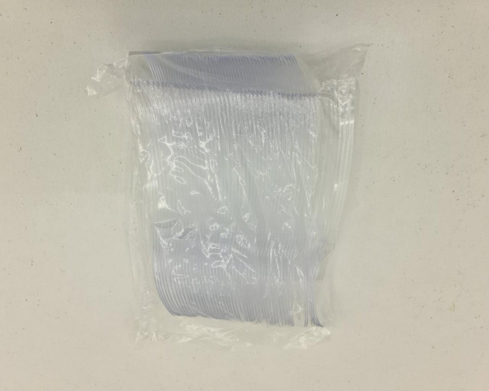 Ложка 180 мм прозора Преміум (100 шт) Харків - фото 3