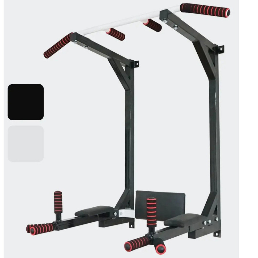 Спортивний настінний турнік + бруси складні + прес 4 в 1 для дому домашній Київ - фото 1