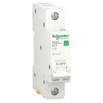 Автоматичний вимикач Schneider Electric RESI9 6kA 1P 25A C (R9F12125) Вінниця